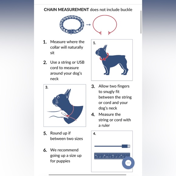 Spark Paws Cuban link gold chain necklace / dog collar NWOT - Picture 2 of 6